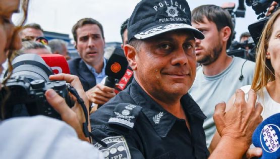 Feroz protesta policial en Santa Fe: efectivos escupieron al jefe de la fuerza 