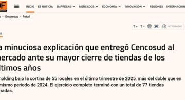 Vea cierra sucursales en Mendoza