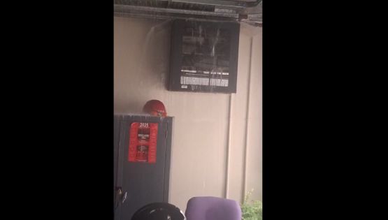 Videos: así se inundaron OSEP y sus hospitales durante la tormenta