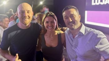 Esteban Allasino aprovechó al máximo sus cinco minutos de fama