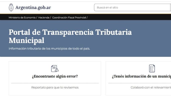 El Gobierno lanzó una web para denunciar las tasas municipales: quiénes cobran las más altas