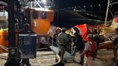Foto ilustrativa de la nota titulada: Video: se hundió un buque pesquero en Río Negro 