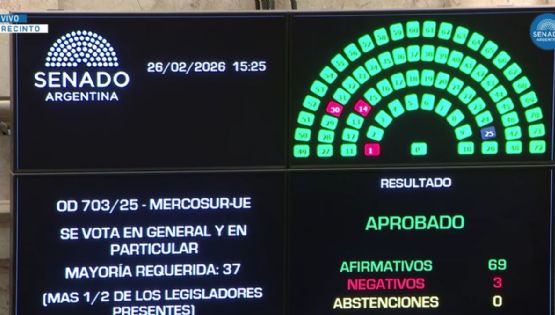 El Senado aprobó el acuerdo comercial entre el Mercosur y la Unión Europea 