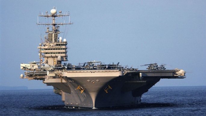 EE.UU. derribó a un dron iraní que se acercaba a uno de sus portaviones