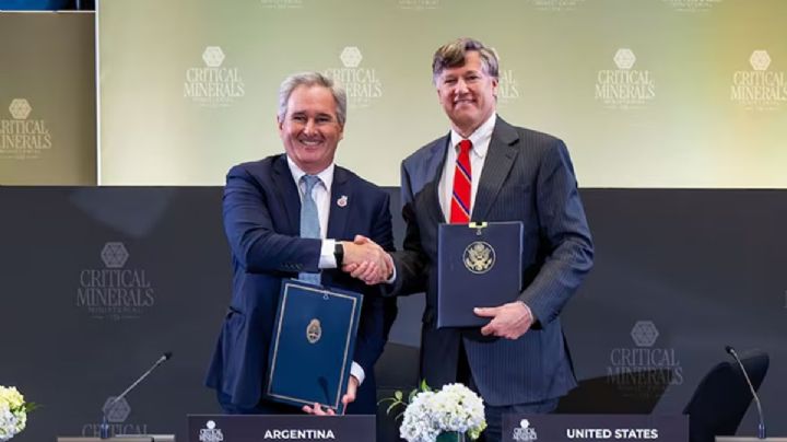 EE.UU. y la Argentina firmaron un acuerdo de minerales críticos