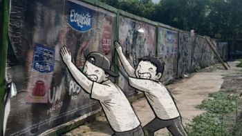 Peligro en Godoy Cruz: un cierre perimetral a punto de caer pone en riesgo a cientos de estudiantes