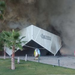 Se incendió el Casino de San Martín 