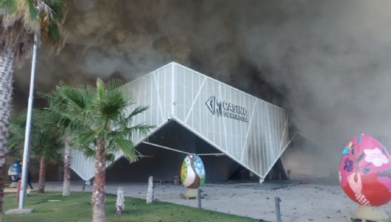 Se incendió el Casino de San Martín 