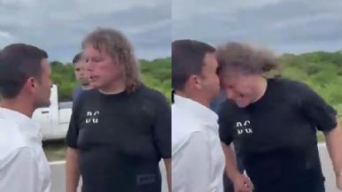 Foto iliustrativa de  Un militante peronista le rompió la nariz a diputado libertario de un cabezazo 