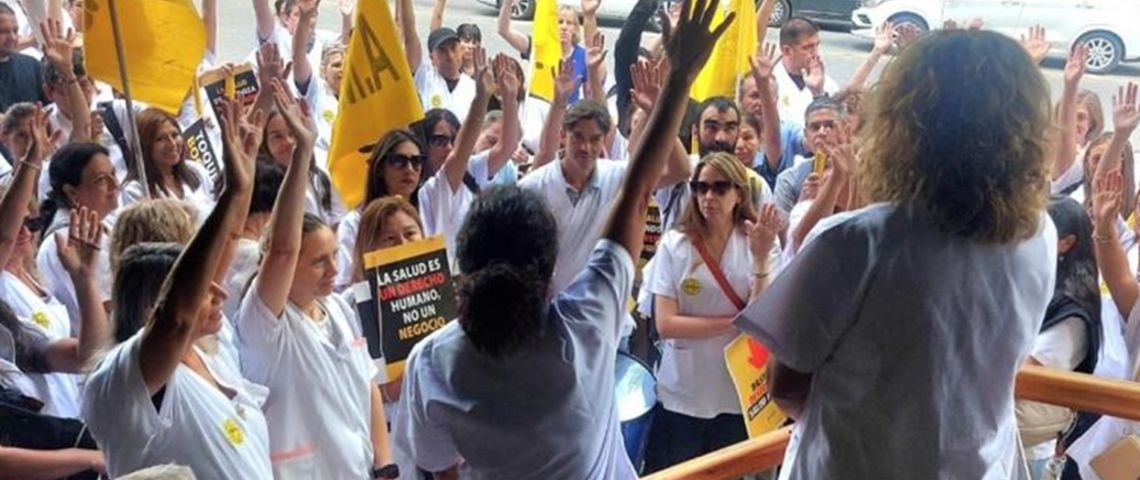 Ampros aceptó la propuesta salarial del Gobierno