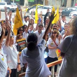 Ampros anunció un plan de lucha y llevó su reclamo contra el Gobierno a la OIT