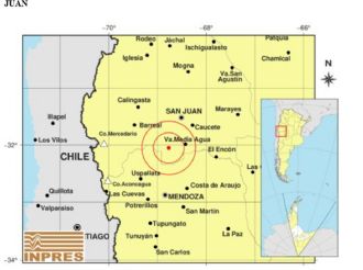 Tembló en San Juan y se sintió en Mendoza
