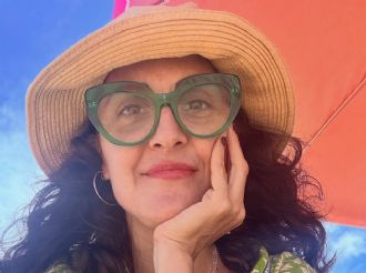 Julieta Díaz defendió la ley de glaciares 