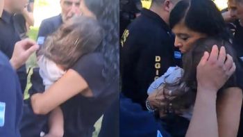 Encontraron a Esmeralda, la niña de dos años que había desaparecido en Cosquín