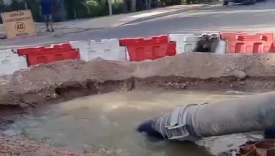 La cloaca que el gobierno de Alfredo Cornejo no logra tapar