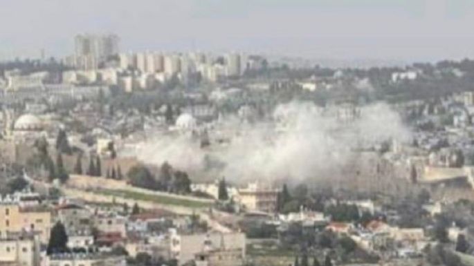 Un misil iraní impactó a metros del Muro de los Lamentos