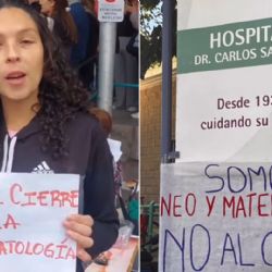 Crece el enojo en Rivadavia por el cierre de la maternidad del Hospital Saporiti