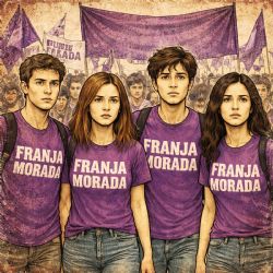 El día que la Franja Morada desafió al poder