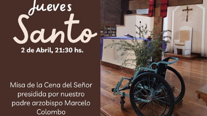 Misa y colecta el Jueves Santo, para el Hogar Don Orione