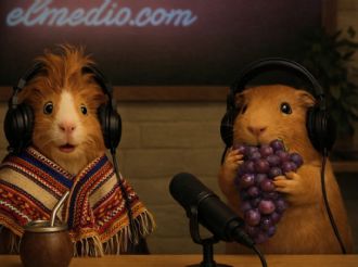 Los Cuyis también cosechan chismes en la rosca vendimial