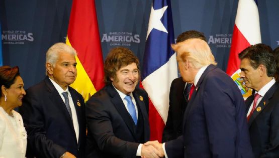 Javier Milei participó de la cumbre “Escudo de las Américas” convocada por Donald Trump