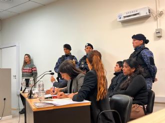 Audiencia por la muerte de Ángel López: el padrastro del niño aseguró que son inocentes 