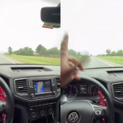 Manejaba a casi 200 km/h, lo subió a redes y fue identificado: será inhabilitado