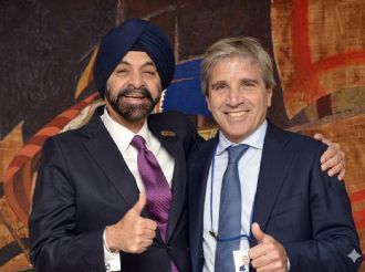 Argentina podría recibir garantía de hasta US$2.000 millones del Banco Mundial 