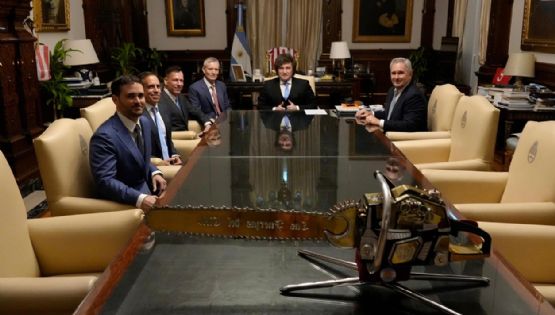 Javier Milei recibió al empresario estadounidense Peter Thiel