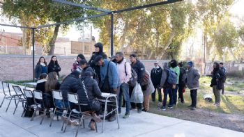 Salud asistió a personas en situación de calle 