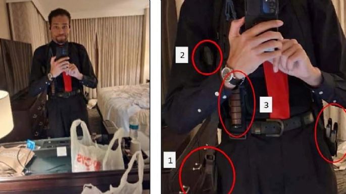 El hombre que intentó asesinar a Donald Trump se tomó una selfie con armas minutos antes del ataque