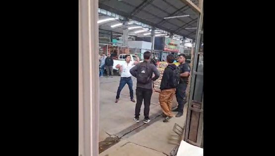 Un exdiputado nacional a los gritos en la feria de Guaymallén