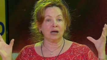Andrea del Boca sufrió una dura caída y tuvo que abandonar la casa de Gran Hermano