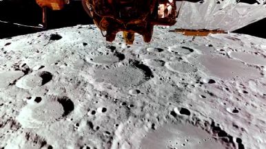 Foto iliustrativa de  Gracias a la misión Artemis II se difunden imágenes inéditas del lado oculto de la luna