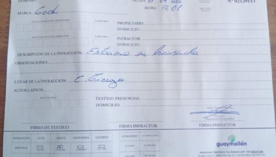 Atención: advierten acerca de multas viales truchas en Guaymallén