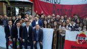 Foto ilustrativa de la nota titulada: Ulpiano Suarez y Marcos Calvente tuvieron “hinchada” en la apertura de Sesiones Ordinarias 