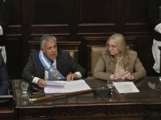 Cornejo le envió una carta al embajador de Francia por el conflicto que generó Hebe Casado