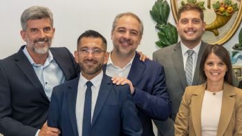 Nuevo capítulo del sugestivo acercamiento entre Ulpiano Suarez y Matías Stevanato