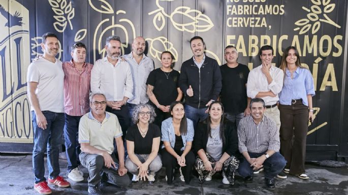Luis Petri en San Rafael y Malargüe, analizó mejorar créditos para Pymes y generar más empleos