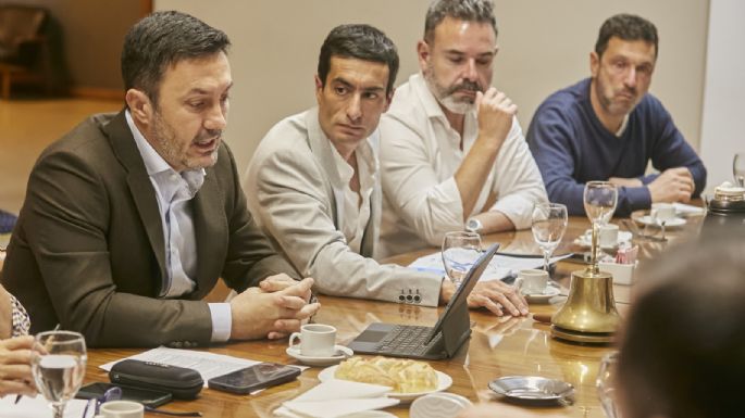Luis Petri en San Rafael y Malargüe, analizó mejorar créditos para Pymes y generar más empleos