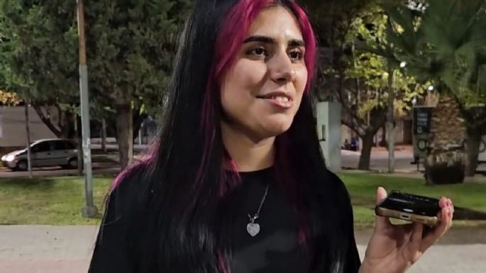 La manzana que es naranja en Dorrego Street