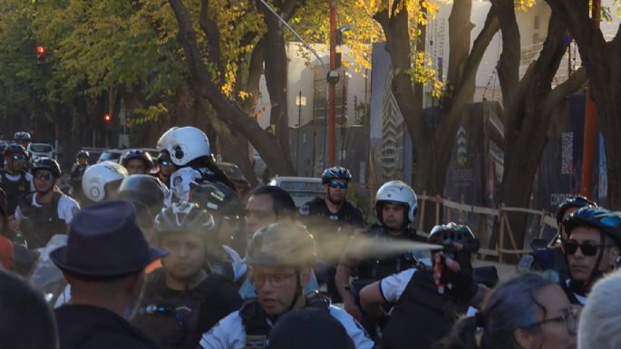 Gas pimienta: lo que no se vio de la última marcha universitaria en Mendoza
