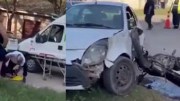 Luego de que lo atropellaran, un motociclista de 15 años murió al recibir una golpiza en el suelo