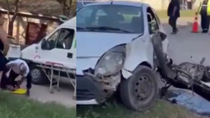 Luego de que lo atropellaran, un motociclista de 15 años murió al recibir una golpiza en el suelo