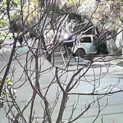 Inseguridad: cámaras lograron captar a dos delincuentes intentando robar un auto