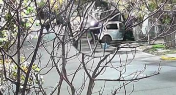 Inseguridad: cámaras lograron captar a dos delincuentes intentando robar un auto