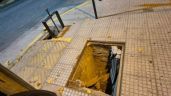 Foto ilustrativa de la nota titulada: Insólito: vecinos reclaman por una nueva ola de robos de tapas de alcantarillas