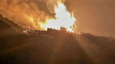 Foto iliustrativa de  Explosión y muerte en una base petrolera de Malargüe