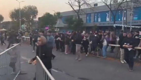 Vecinos de Avellaneda “saquearon” un sándwich gigante de matambre a la pizza