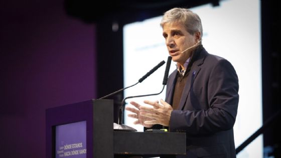 Luis Caputo señaló cuál sería el objetivo para un segundo mandato de Javier Milei